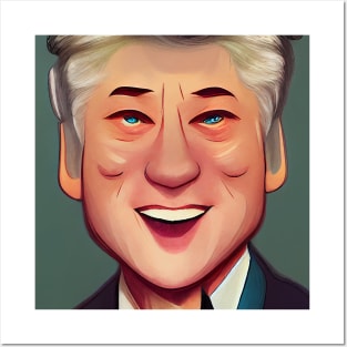 Bill Clinton | Comics Portrait Posters and Art